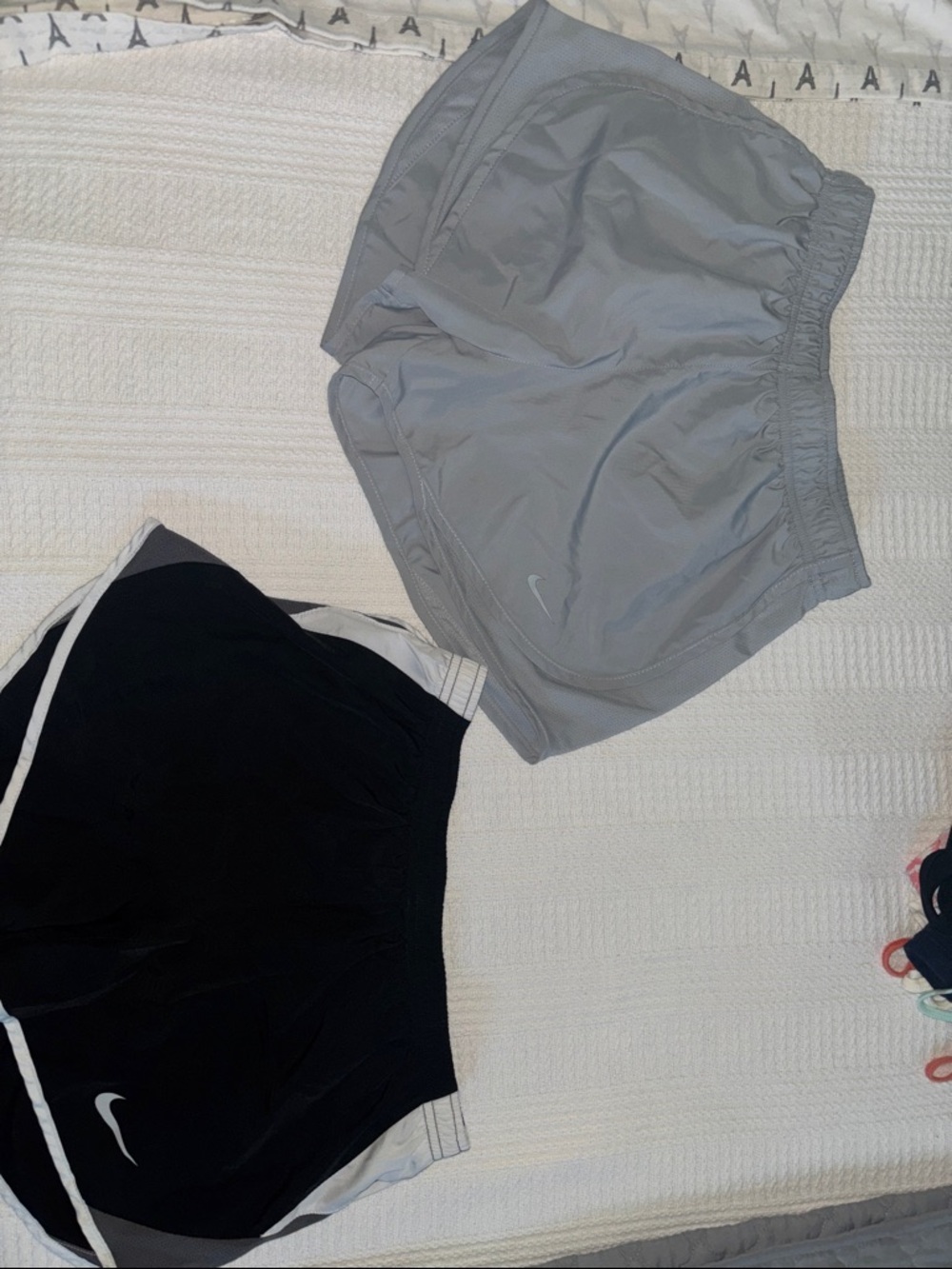 Nike Dri-FIT Athletic Shorts Duo - Gray & Black